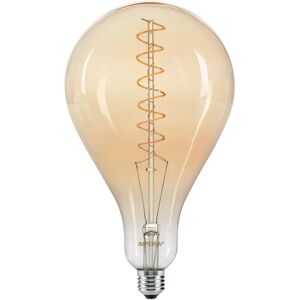 Imperia Lampadina MEGAGOCCIA, LED, E27 goccia, ambrato, luce calda, 6W= 380LM (equiv 6 W), 360° ,