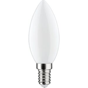 LEXMAN Lampadina LED, E14 oliva, smerigliato, luce naturale, 3.4W= 470LM (equiv 40 W), 330° dimmerabile,