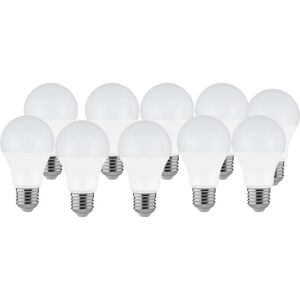 BOTLIGHTING Set da 10 lampadine Kai, LED, E27 goccia, opaco, luce calda, 14W= 1900LM (equiv 121 W), 230° ,