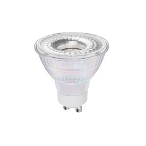 LEXMAN Lampadina LED, GU10 faretto, smerigliato, luce calda, 4.8W= 450LM (equiv 50 W), 100° ,