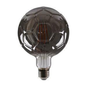 LEXMAN Lampadina LED, E27 globo, fumé, luce calda, 4W= 150LM (equiv 16 W), 330° ,