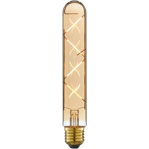 LEXMAN Lampadina LED, E27 tubo, ambrato, luce calda, 3.5W= 300LM (equiv 28 W), 330° ,