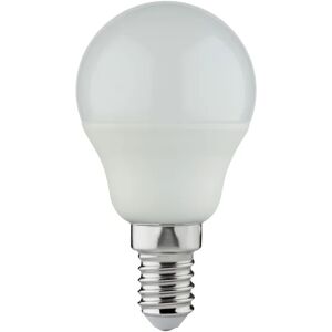 Leroy Merlin Lampadina LED, E14 sferico, trasparente, luce calda, 4.9W= 470LM (equiv 40 W), 240°