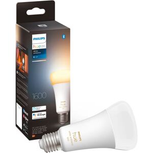 Philips Lampadina smart Hue White Ambiance, LED, E27 goccia, trasparente, cct, 13W= 1521LM (equiv 13 W), 200° dimmerabile,