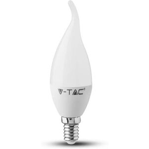 V-TAC Lampadina LED Chip Samsung E14 5,5W Candela a Fiamma 3000K