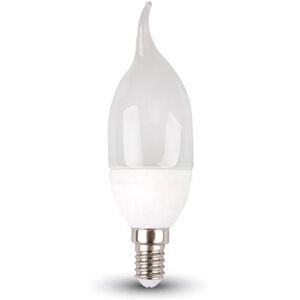 V-TAC Lampadina LED E14 4W Candela a Fiamma 4000K