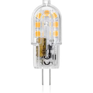 Lampadina Led G4 a Capsula 1,7W SMD trasparente Bianco caldo 3000K Aigostar