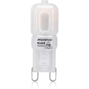 Lampadina Led G9 a Capsula 2W SMD opaca Bianco caldo 3000K Aigostar