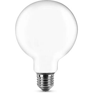 Lampadina Led Opaca a Filamento E27 G125 a globo 11W Bianco freddo 6500K Novaline