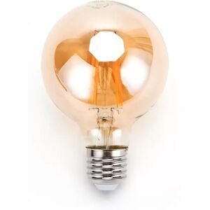 Lampadina Led Vintage a Filamento E27 G80 a globo 6W Bianco caldo 2200K Aigostar