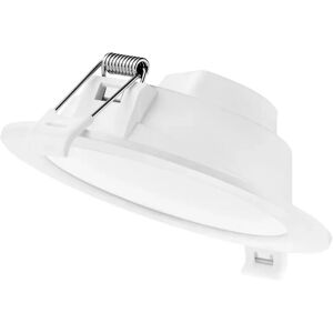 Faretto Led da incasso 18W Rotondo Cornice bianca Apertura 244 gradi luce regolabile Novaline