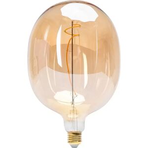 Lampadina Led Balloon Vintage a Filamento E27 4W decorativa Bianco caldo 1800K Aigostar