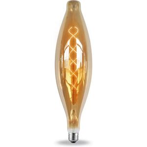 Lampadina Led Vintage a Filamento E27 Gold CT120 8W decorativa Bianco caldo 2200K Novaline