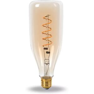 Lampadina Led Vintage a Filamento E27 B78 a Bottiglia 4W decorativa Bianco caldo 2200K Novaline