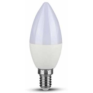 V-Tac Vt-293d Lampadina Led Chip Samsung Smd 5,5w Candela E14 Bianco Caldo 3000k Dimmable - Sku 20045