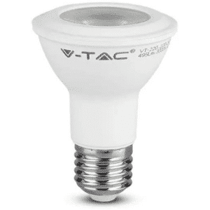 V-Tac Vt-200-N Lampadina Led Chip Samsung Smd 5.8w E27 40° Par20 Bianco Freddo 6500k - Sku 21149