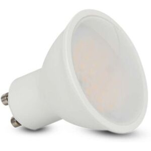 V-Tac Pro Vt-205 Lampadina Led Faretto Gu10 4.5w 100° Smd Chip Samsung Copertura Opaca Satinata Bianco Freddo 6500k - Sku 21203