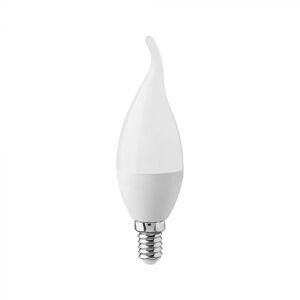 V-Tac Vt-1818tp Lampadina Led E14 Candela A Fiamma 3.7w Soffio Di Vento Luce Bianco Caldo 2700k - 214164