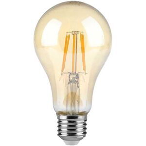 V-Tac Vt-2028 Lampadina Led Filamento 10w Vintage Ambrata Е27 A60 Bianco Caldo 2200k - Sku 217157