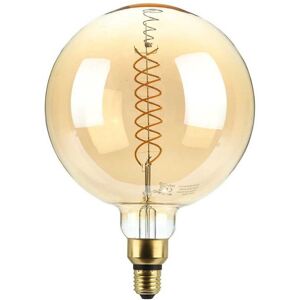 V-Tac Vt-2158d Lampadina Globo 8w E27 Xl G200 Doppio Filamento Spirale Vetro Ambrato 1800k Dimmerabile – Sku 217462