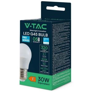 V-Tac Pro Vt-1812 Lampadina Led E14 Goccia G45 3.7w Smd Chip Samsung Bianco Caldo 3000k Sku 8045