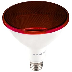 V-Tac Vt-1227 Lampadina Led Smd 17w E27 Par38 Luce Rossa Waterproof Ip65 - Sku 92065