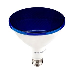 V-Tac Vt-1227 Lampadina Led Smd 17w E27 Par38 Luce Blu Waterproof Ip65 - Sku 92066