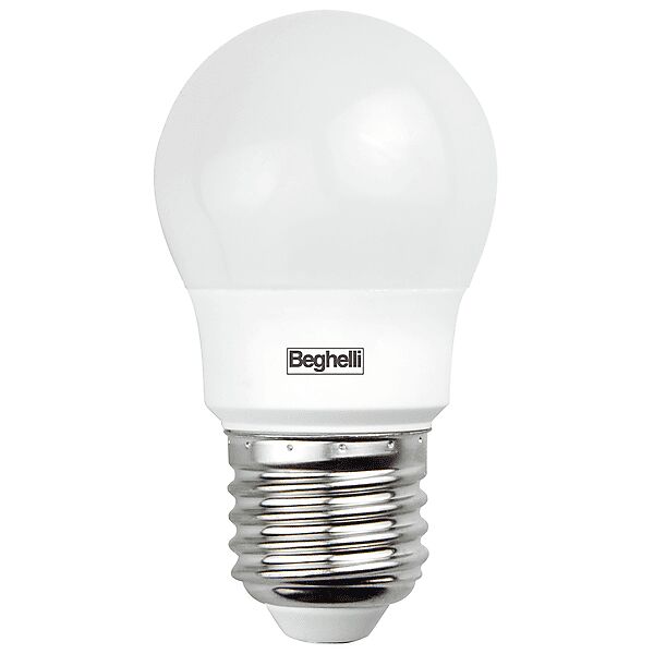 beghelli lampadina led  superled sfera 7we27 3k