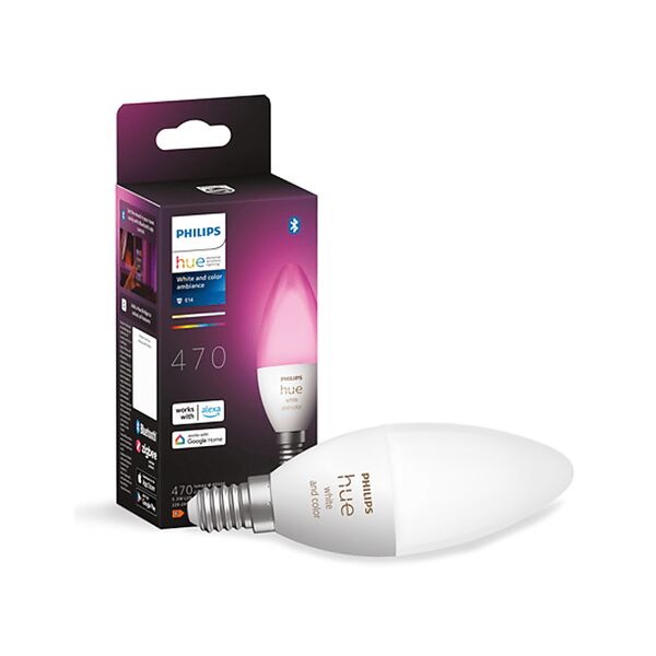 philips lampadina led  hue whitecolor e14 5.3w