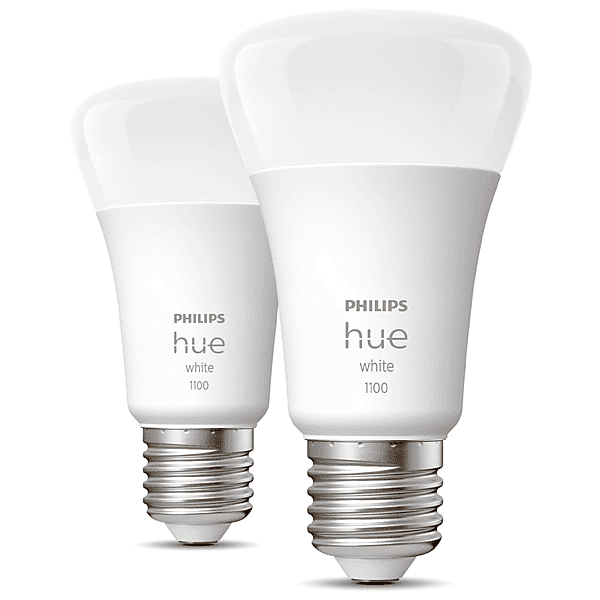 philips lampadina led  hue white 2lamp e27 9w