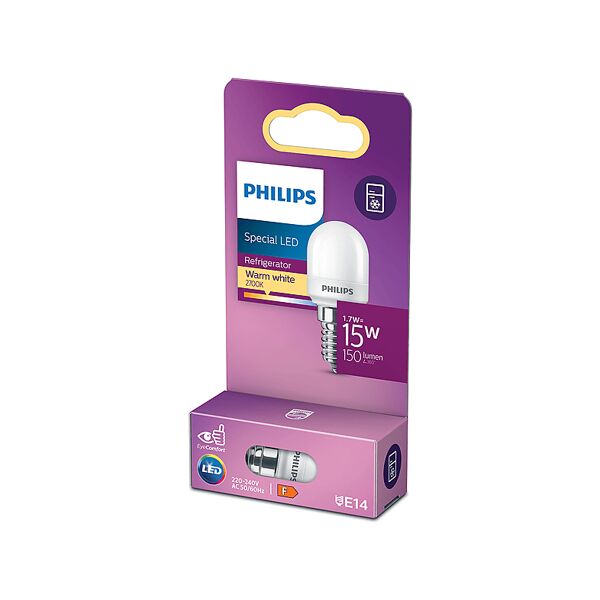 philips lampadina led  lampadina tubolare frigo