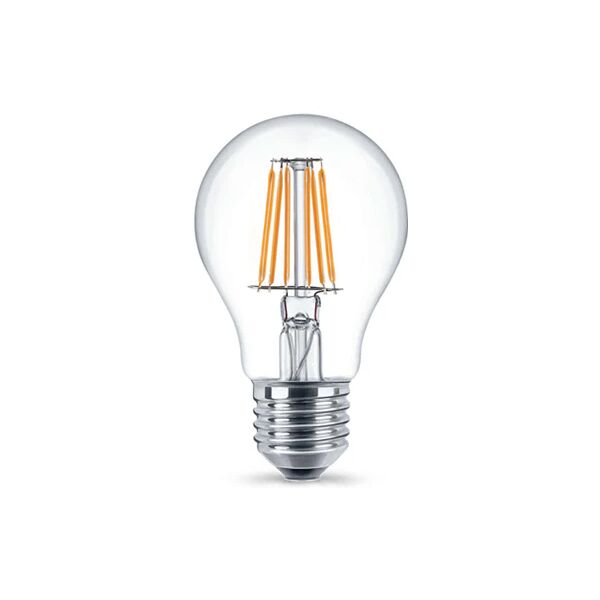 lampadina filamento led dimmerabile e27 10w 1520 lumen trasparente 2700k