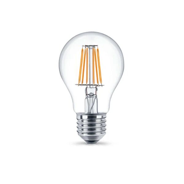 lampadina led a filamento e27 11w goccia trasparente tutto vetro 1521 lumen luce calda 2700k