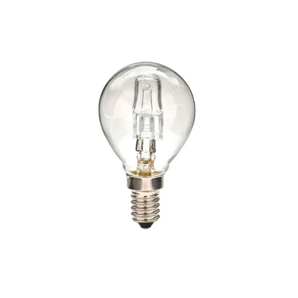 lampadina alogena sfera e14 18w = 24w dimmerabile 205 lumen