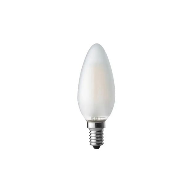 lampadina led a filamento 7w e14 oliva smerigliata luce naturale 4000k