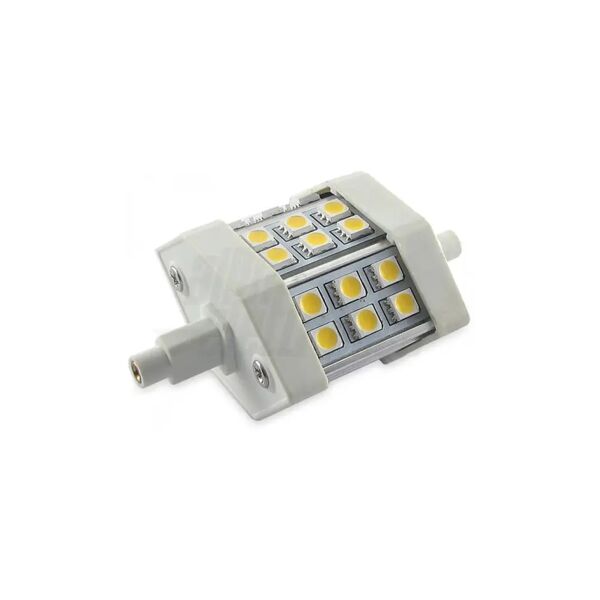 lampadina led r7s 78mm 4w luce calda 3000k