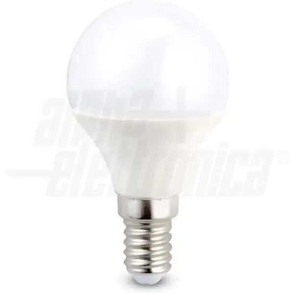 lampadina led e14 8w sfera luce naturale 720 lumen