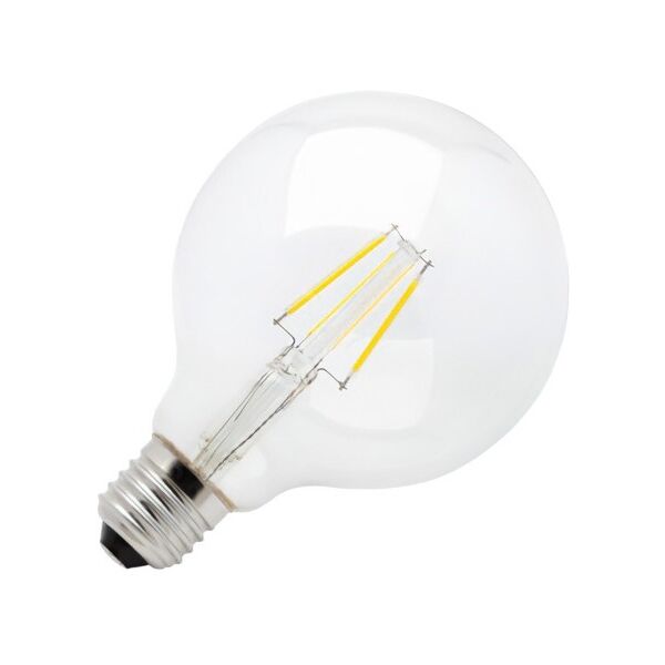 leddiretto lampada led globo a filamento e27 8w, g125, 131lm/w