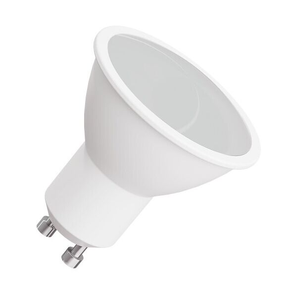 leddiretto faretto led gu10 8w, angolo 120°, osram led