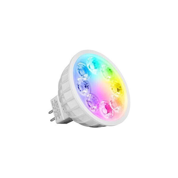 mi-light faretto led mr16 4w rgb+cct dimmerabile 12v dc