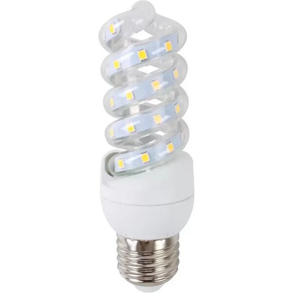 lampadina led e27 a tubo a spirale 7w bianco neutro 4000k aigostar