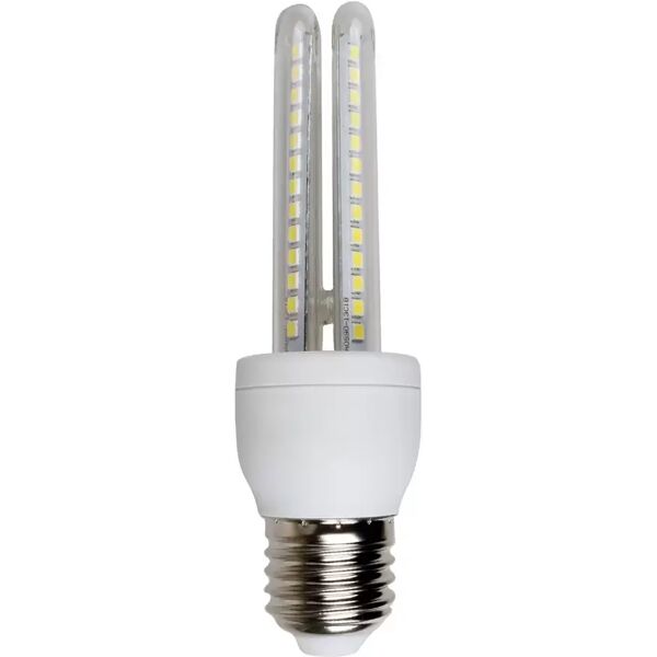 lampadina led e27 a tubo a u 8w bianco freddo 6400k aigostar