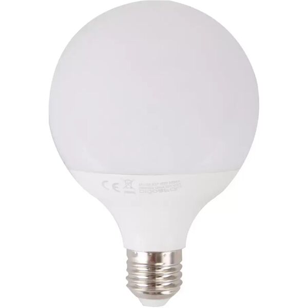 lampadina led e27 g95 a globo 15w bianco caldo 3000k aigostar