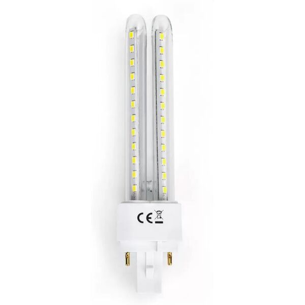 lampadina led g24d-3 (2 pin) pl-c 12w bianco freddo 6400k aigostar