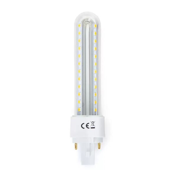 lampadina led g24d-3 (2 pin) pl-c 12w bianco neutro 4000k aigostar