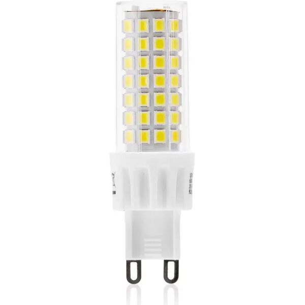 lampadina led g9 a capsula 6w smd trasparente bianco freddo 6500k aigostar