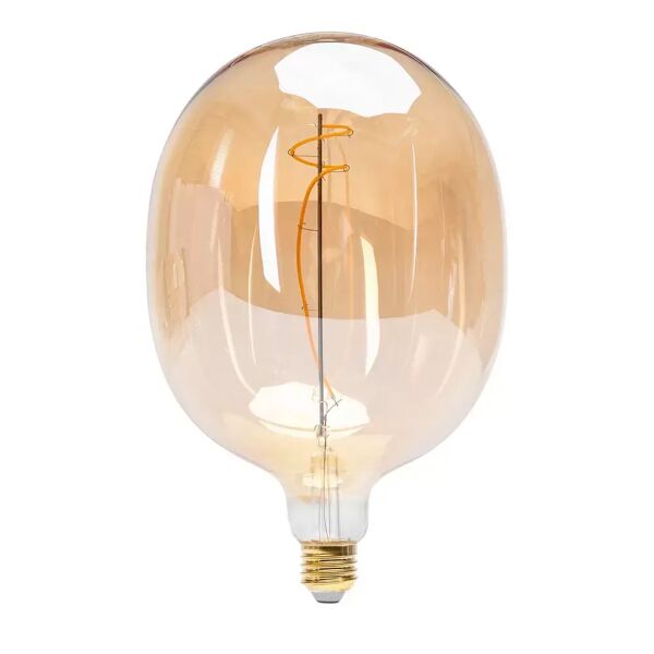 lampadina led balloon vintage a filamento e27 4w decorativa bianco caldo 1800k aigostar