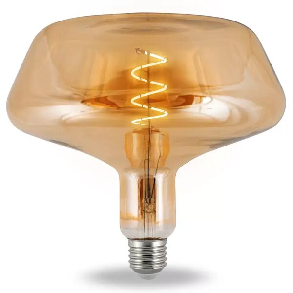 lampadina led vintage a filamento e27 gold 4w decorativa bianco caldo 2200k novaline