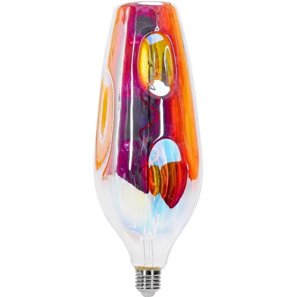 lampadina led bottle rainbow a filamento e27 cr110 a bottiglia 4w decorativa bianco caldo 1800k aigostar