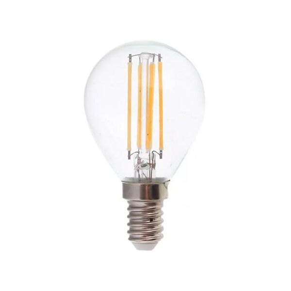 v-tac vt-2466 lampadina led bulb filamento 6w e14 p45 bianco naturale 4000k - sku 2846